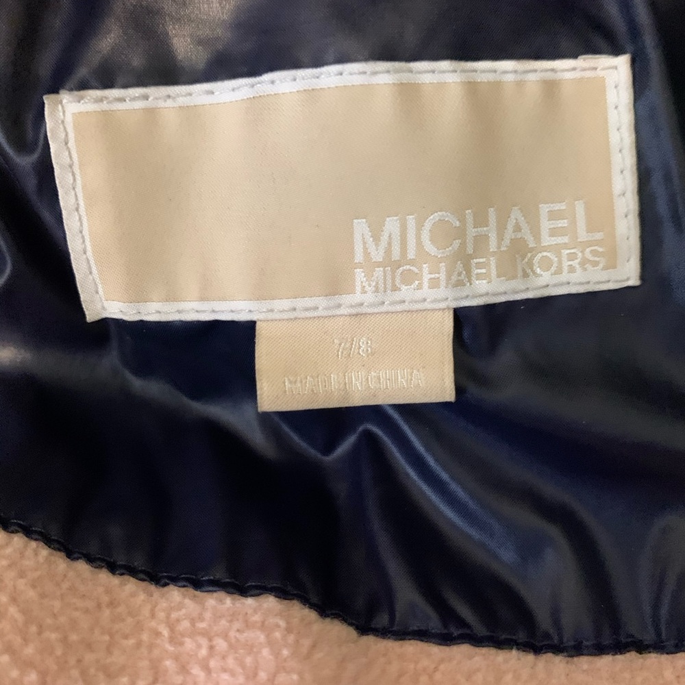 Girls Michael Kors coat size s 7/8